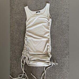 Bodycon Side Drawstring Dress